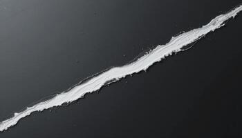 Abstract White Splash on Black Background. A Study in Contrast and Texture photo