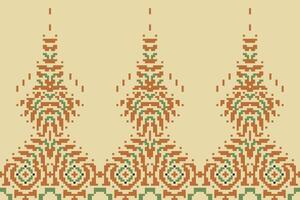 Motifs Ndebele Traditional Pattern Artfolk Embroidery, Aztec Geometric Ornament Print. Design for Carpet, Wallpaper, Clothing, Wrapping, Fabric vector