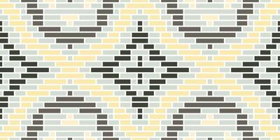 Fabric Texture Geometric Arabic Patternfolk Embroidery, Aztec Geometric Ornament Print. Design for Carpet, Wallpaper, Clothing, Wrapping, Fabric vector