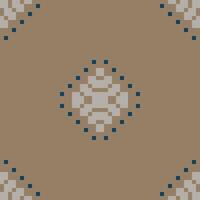Repeating Pattern Traditional Log Cabin Quilt Patternfolk Embroidery, Aztec Geometric Ornament Print. Design for Carpet, Wallpaper, Clothing, Wrapping, Fabric vector