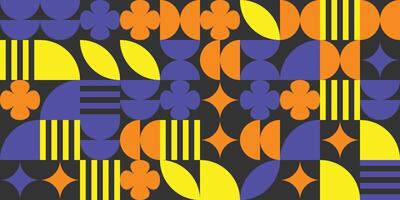 Abstract geometric Swiss pattern background, art design. vector