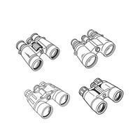 Camera Set bundle vector
