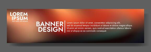 a beautiful background with blurred orange and blac color vector