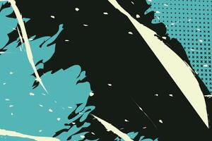 Grunge Halftone Abstract Pop Art Background vector