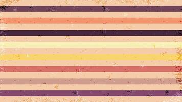 Retro rainbow stripes. Vintage horizontal lines background. Sixties and seventies style graphic design. Abstract modern retro background. illustration, clip art. vector