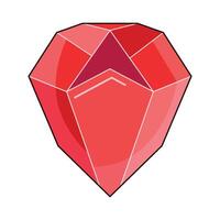 illustration of Ruby vector