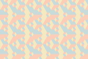 Abstract hexagon pattern background, hexagon geometric background, in pastel colors vector