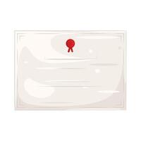 illustration of webinar Certificate vector