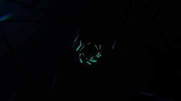 Turquoise and Pink Chaotic Abstract Strobe Neon Flow Background Vj Loop I 4K video