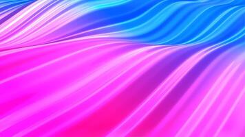 Blue and Pink Gradient Abstract Waves Background Vj Loop I 4K video