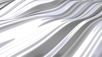 White Abstract Waves Background Vj Loop I 4K video