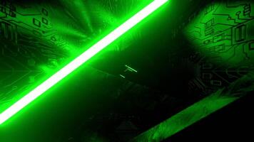 verde e Rosa futurista infinito estroboscópico néon túnel fundo vj ciclo Eu 4k video