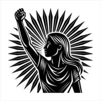 Hands Minimalist and Simple vector