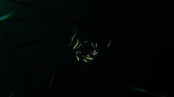Light Green and Light Pink Chaotic Abstract Strobe Neon Flow Background Vj Loop I 4K video