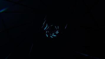 Cyan and Pink Chaotic Abstract Strobe Neon Flow Background Vj Loop I 4K video