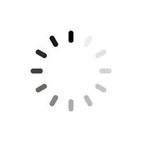 Loading bar icons. Loading bar progress icon. Website load bar icon set, Circle loader collection vector