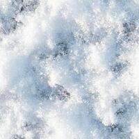 Top view photo of snow seamless texture