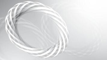 Abstract white and gray color, modern design stripes background with curve lines illustration vector