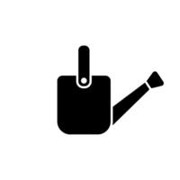 Watering can icon. Flat illustration of watering can icon for web design vector