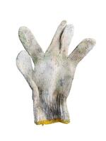 glove on a white background photo