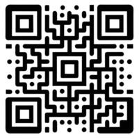 QR Code Icon for Everyday Digital Transactions vector