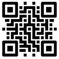QR Code Icon for Professional and Corporate Identity vector