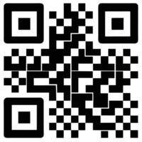 QR Code Icon for Scalable and Secure Data Sharing vector