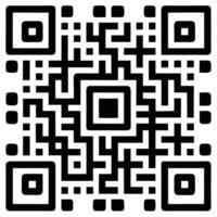Professional QR Code Icon for Online and Offline Use vector