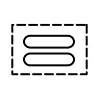Components of user interface system design creation vector