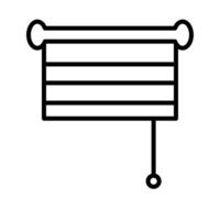 Blackout curtain with pulley adjustment vector