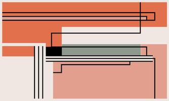 abstract flat design old background vector