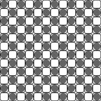 seamless pattern spiral and square shape outline style, illustration vector