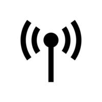 Network Signal Icon On White Background vector