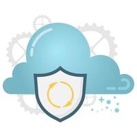 cloud storage synchronization process, cloud storage vector