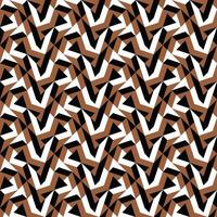 Threetone pattern background design - abstract seamless repeating illustration vector