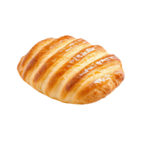 Delicious golden pastry with crispy layers, perfect for breakfast or snack time. png