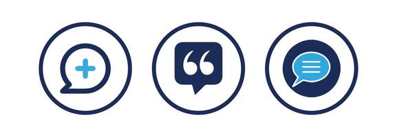 Chat Message Bubbles Icon. Communication icons. Talk bubble, dialog. Web icon vector