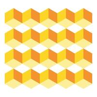 Seamless Pattern Yellow Box Tile Background Illustration Design. EPS 10. vector