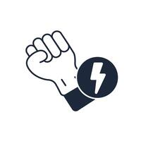 resistance icon. Editable stroke.linear style sign for use web design,logo.Symbol illustration. vector