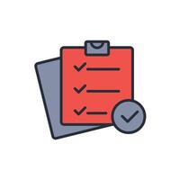 task color icon vector