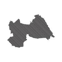 Tuxtla Gutierrez Map Icon Element vector