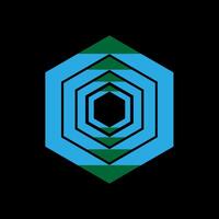 abstract geometric background vector