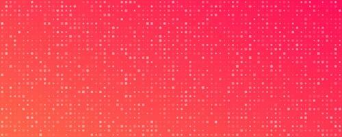 Abstract geometric background with squares. Red pixel background with empty space. illustration vector