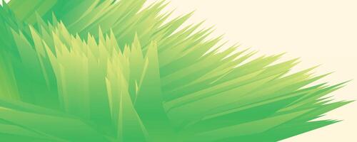 vibrant green flowing abstract design with soft gradients and smooth texture, digital art vector