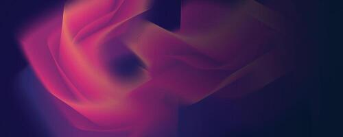 bold pink and purple flowing abstract gradient shapes, smooth digital design vector