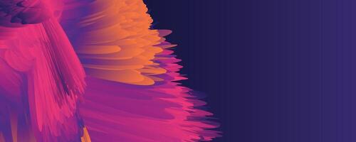 purple and pink flowing abstract design with gradient texture, dynamic digital art vector