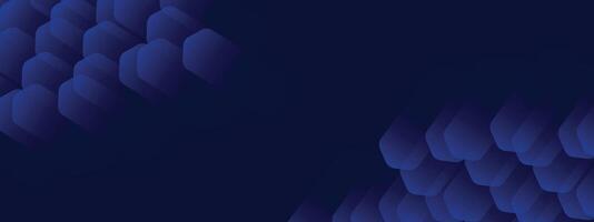 subtle blue background with scattered abstract geometric hexagonal shapes, digital art vector
