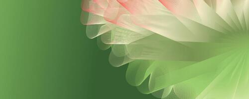 soft green and pink gradient shapes with flowing texture, digital abstract design vector