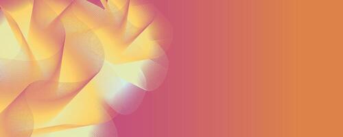 soft orange and yellow gradient with flowing abstract shapes, smooth digital design vector