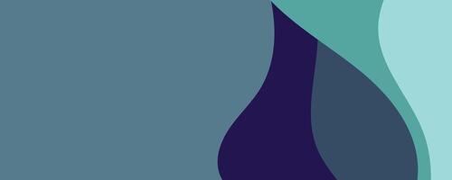 dark purple and blue wave design with smooth flowing color transitions, modern aesthetic vector
